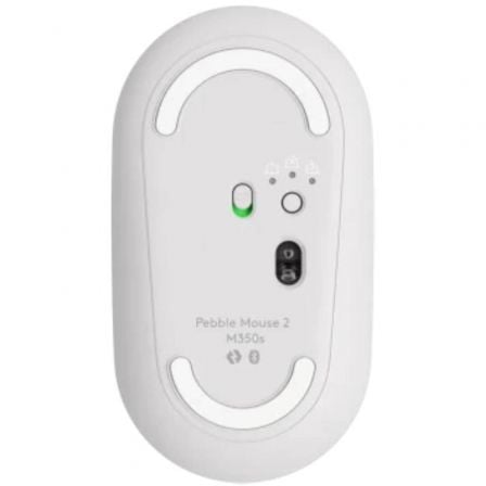 Ratón Inalámbrico Logitech Pebble 2 M350S/ Hasta 1000 DPI/ Blanco