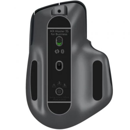 Ratón Ergonómico Inalámbrico por Bluetooth Logitech MX Master 3S For Business/ Batería recargable/ Hasta 8000 DPI/ Grafito