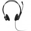 Auriculares Logitech Headset PC 960/ con Micrófono/ USB/ Negros