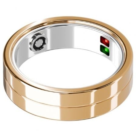 Anillo Inteligente Maxcom MR100 Talla 11/65/ Ø20.7mm/ Notificaciones/ Frecuencia Cardíaca/ Oro