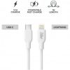 Cable USB 2.0 Tipo-C Lightning Myway MWUSC0023/ USB Tipo-C Macho - Lightning Macho/ 1m/ Blanco