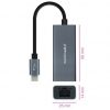 Adaptador Tipo-C - RJ45 Nanocable 10.03.0406/ 1000Mbps