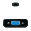 Cable Conversor Nanocable 10.16.4101-BK/ USB Tipo-C Macho - VGA Hembra