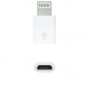 Adaptador Micro USB 2.0 Lightning Nanocable 10.10.4100/ Micro USB Hembra - Lightning Macho/ Blanco