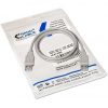 Cable USB 2.0 Nanocable 10.01.0303/ USB Macho - USB Macho/ 2m/ Beige