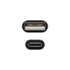 Cable USB 2.0 Nanocable 10.01.2102/ USB Tipo-C Macho - USB Macho/ 2m/ Negro