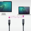 Cable Alargador USB Tipo-C 3.2 Nanocable 10.01.4502-COMB/ USB Tipo-C Macho - USB Tipo-C Hembra/ 2m/ Negro