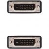 Cable DVI Dual Nanocable 10.15.0802/ DVI Macho - DVI Macho/ 1.8m/ Negro