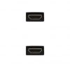 Cable HDMI 1.4 Nanocable 10.15.1705/ HDMI Macho - HDMI Macho/ 5m/ Negro