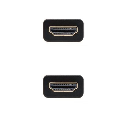 Cable HDMI 1.4 Nanocable 10.15.1802/ HDMI Macho - HDMI Macho/ 1.8m/ Negro