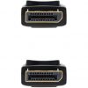 Cable DisplayPort 1.2 4K Nanocable 10.15.2301/ DisplayPort Macho - DisplayPort Macho/ 1m/ Negro