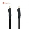 Cable Displayport 1.4 8K Nanocable 10.15.2501/ Displayport Macho - Displayport Macho/ 1m/ Certificado/ Negro