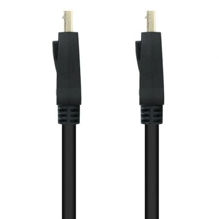 Cable DisplayPort Nanocable 10.15.2602/ DisplayPort Macho - DisplayPort Macho/ 2m/ Negro