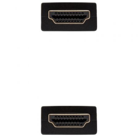 Cable HDMI 2.0 4K Nanocable 10.15.3807/ HDMI Macho - HDMI Macho/ 7m/ Negro