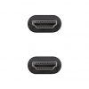 Cable HDMI 2.0 4K CCS Nanocable 10.15.3900/ HDMI Macho - HDMI Macho/ 50cm/ Negro