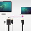 Cable Conversor Nanocable 10.15.4350/ HDMI Macho - VGA Macho - Jack 3.5 Macho - USB Macho/ 1.8m/ Negro