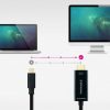 Cable Conversor Nanocable 10.15.5105/ USB Tipo-C Macho - HDMI Macho/ 5m/ Negro