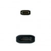 Cable Conversor Nanocable 10.16.4104-G/ USB Tipo-C Macho - DisplayPort Hembra/ 15cm/ Gris