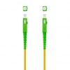 Cable de Fibra Óptica G657A2 Nanocable 10.20.0050/ LSZH/ 50m/ Amarillo