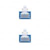 Cable de Red RJ45 UTP Nanocable 10.20.0400-L25-BL Cat.6/ 25cm/ Azul