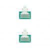 Cable de Red RJ45 UTP Nanocable 10.20.0400-L25-GR Cat.6/ 25cm/ Verde