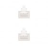 Cable de Red RJ45 UTP Nanocable 10.20.0400-L25-W Cat.6/ 25cm/ Blanco