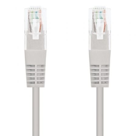 Cable de Red RJ45 UTP Nanocable 10.20.0401-L150 Cat.6A/ 1.5m/ Gris
