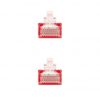 Cable de Red RJ45 UTP Nanocable 10.20.0403-R Cat.6/ 3m/ Rojo