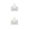 Cable de Red RJ45 UTP Nanocable 10.20.0425 Cat.6/ 25m/ Gris