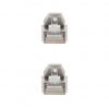 Cable de Red RJ45 SFTP Nanocable 10.20.0820 Cat.6/ 20m/ Gris