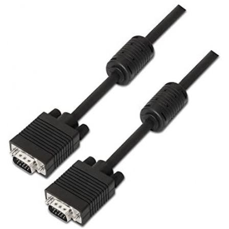 Cable SVGA Nanocable 10.15.0101/ VGA Macho - VGA Macho/ 1m/ Negro