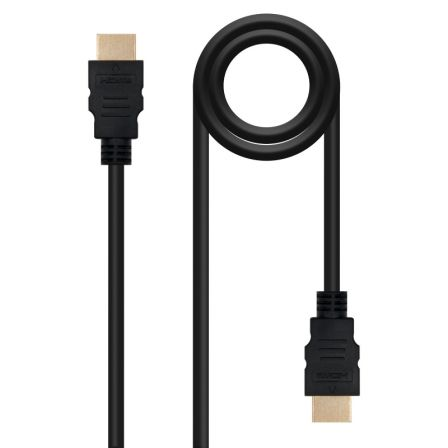 Cable HDMI 1.3b Nanocable 10.15.0305/ HDMI Macho - HDMI Macho/ 5m/ Negro