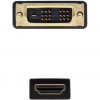 Cable HDMI Nanocable 10.15.0503/ DVI Macho - HDMI Macho/ 3m/ Negro