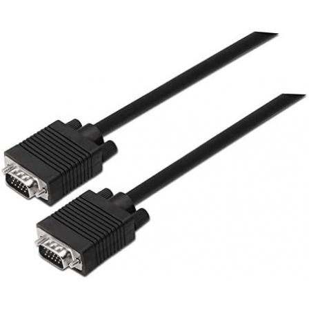 Cable SVGA Nanocable 10.15.1303/ VGA Macho - VGA Macho/ 3m/ Negro