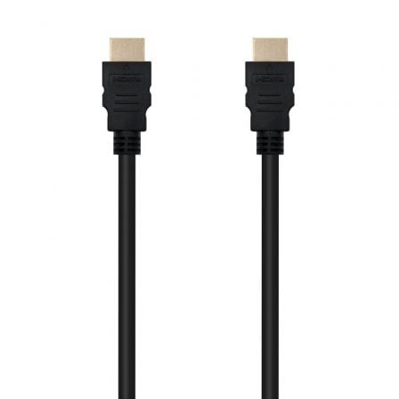 Cable HDMI 1.4 Nanocable 10.15.1700/ HDMI Macho - HDMI Macho/ 1m/ Negro