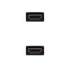 Cable HDMI 1.4 Nanocable 10.15.1700/ HDMI Macho - HDMI Macho/ 1m/ Negro