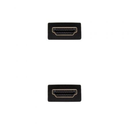 Cable HDMI 1.4 Nanocable 10.15.1701/ HDMI Macho - HDMI Macho/ 1.5m/ Negro