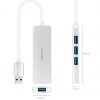 Hub USB 3.0 Nanocable 10.16.4602/ 4xUSB/ Gris