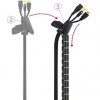 Organizador de Cables en Espiral Nanocable 10.36.0003-BK/ 3m
