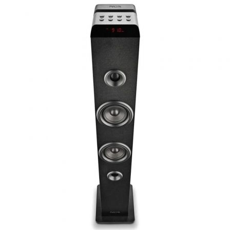 Torre de Sonido con Bluetooth NGS SKY CHARM PRO/ 50W/ 2.0/ Negra