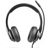 Auriculares NGS VOX605 USB-C/ con Micrófono/ USB Tipo-C/ Negros