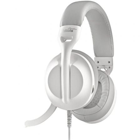 Auriculares NGS VOX805 USB-C/ con Micrófono/ USB Tipo-C/ Blancos