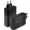 Cargador de Pared GaN NGS Bud 100W/ 2xUSB Tipo-C/ 2xUSB/ 100W