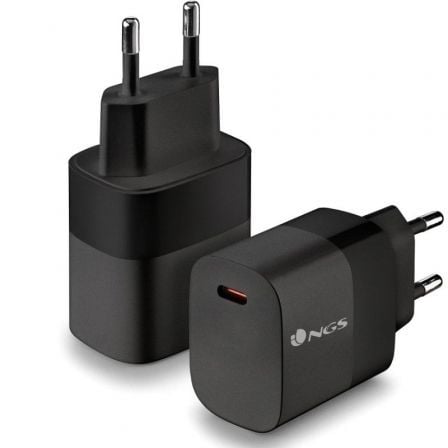 Cargador de Pared GaN NGS Bud 20W/ 1xUSB Tipo-C/ 20W
