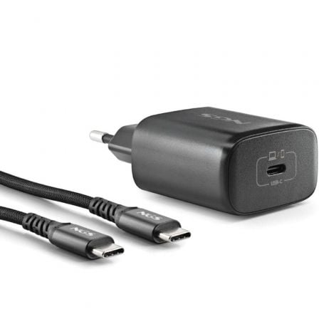 Cargador de Pared GaN NGS Bud 45W/ 1xUSB Tipo-C/ 45W