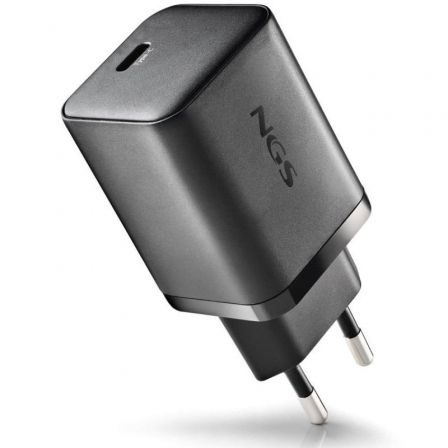 Cargador de Pared GaN NGS Bud 65W/ 1xUSB Tipo-C/ 65W