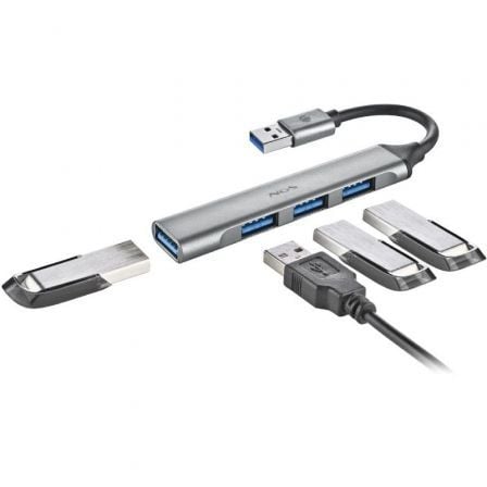 Hub USB NGS IHUB4 Micro/ 4xUSB