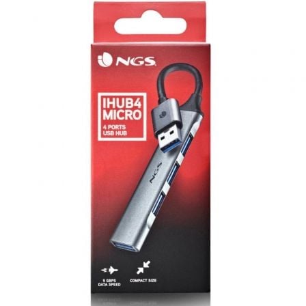 Hub USB NGS IHUB4 Micro/ 4xUSB
