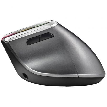 Ratón Vertical Inalámbrico por Bluetooth NGS Evo Karma/ Batería recargable/ Hasta 3200 DPI