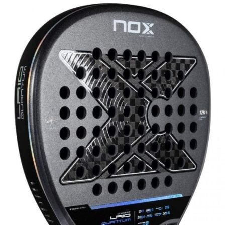 Pala de Pádel NoxSport LA10 Quantum 12K 2025 (Leo Augsburger)